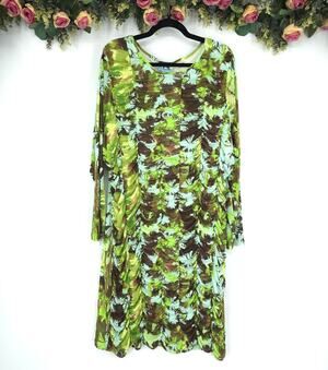 Future Collective Plus Size Long Sleeve Dress Size 2X NWT